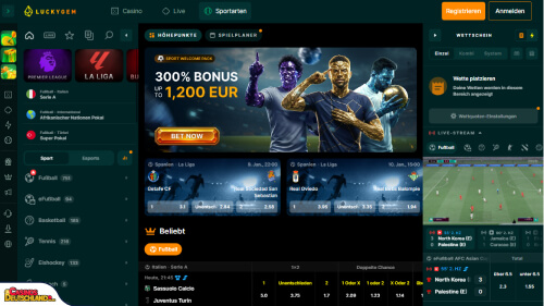 Luckygem Casino Sport