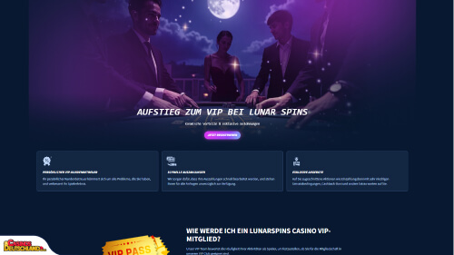 Lunarspins Casino vip program