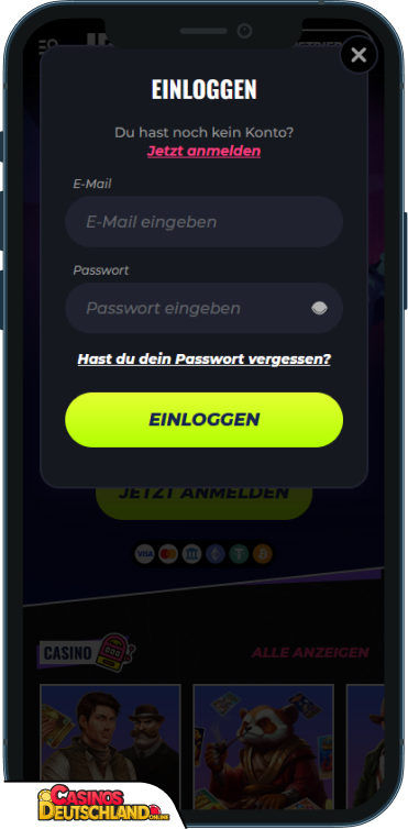 Lunubet Casino Anmeldung