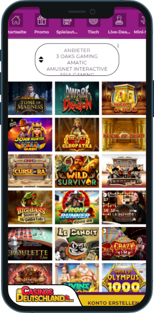 Magical Spin Casino Mobile app