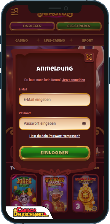 Magius Casino Anmeldung