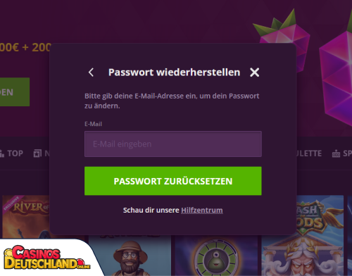 Malina Casino Problem beim Einloggen