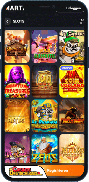 Martin Casino Mobile app