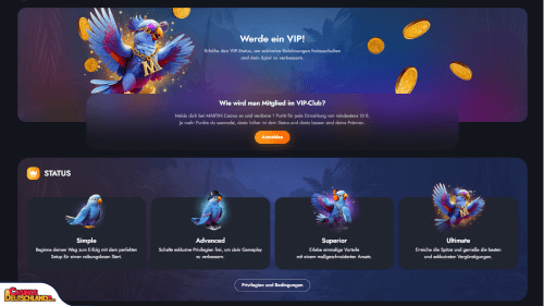 Martin Casino vip program