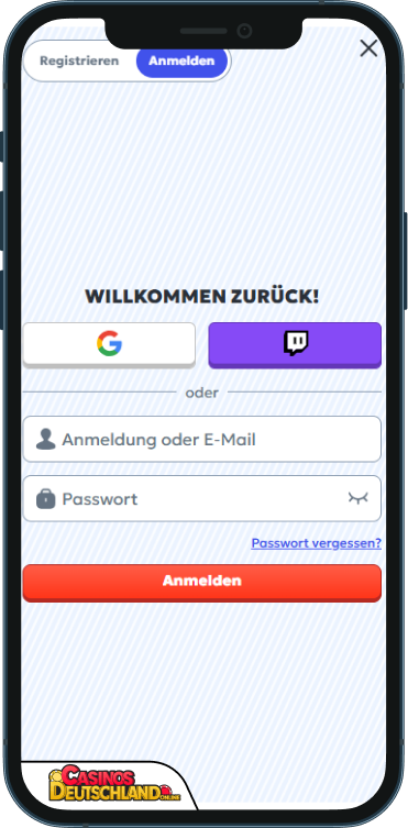 MegaRich Casino Anmeldung