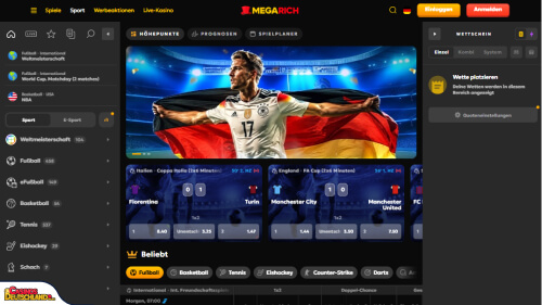 MegaRich Casino Sport
