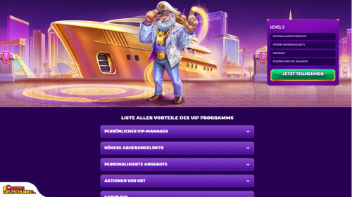 Midarion Casino vip program