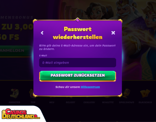 MidasLuck Casino Problem beim Einloggen