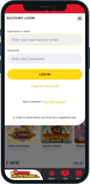MonoPlay Casino Anmeldung