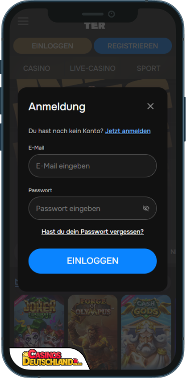 MrPunter Casino Anmeldung