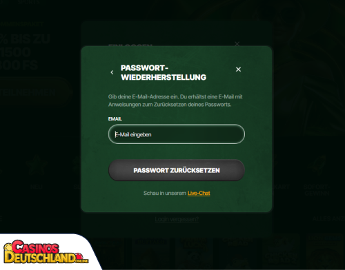 MyLuck Casino Problem beim Einloggen