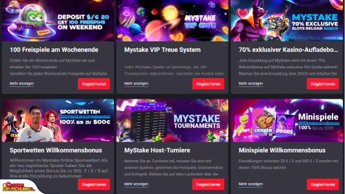 MyStake Casino Bonus