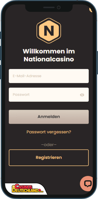 National Casino Anmeldung