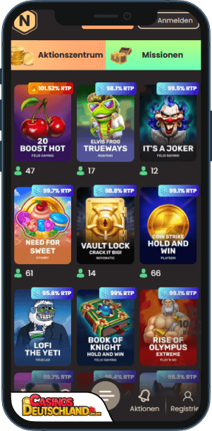 National Casino Mobile app
