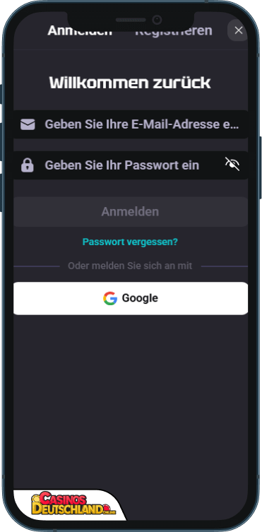 NeedForSlots Casino Anmeldung