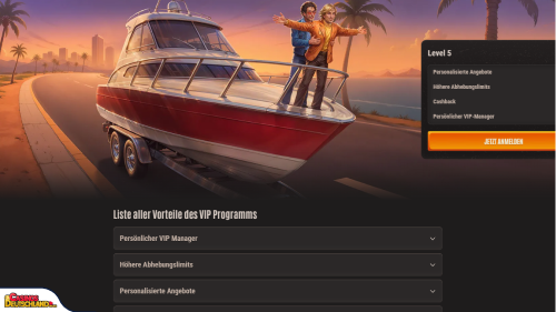 Neon54 Casino vip program