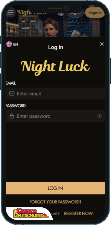 Night Luck Casino Anmeldung