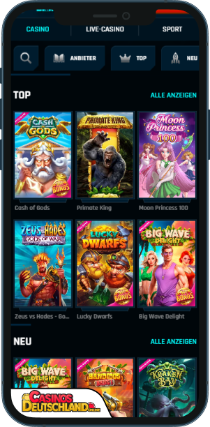 Ninlay Casino Mobile app