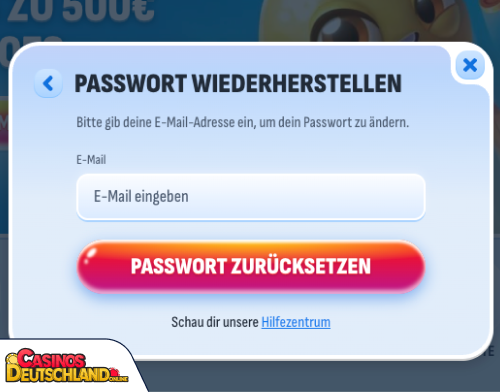 Nomini Casino Problem beim Einloggen