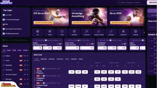 NovaJackpot Casino Sport