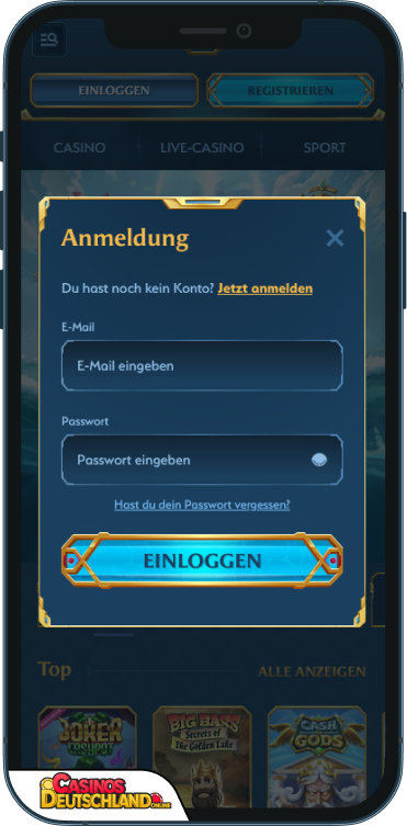 Oceanspin Casino Anmeldung