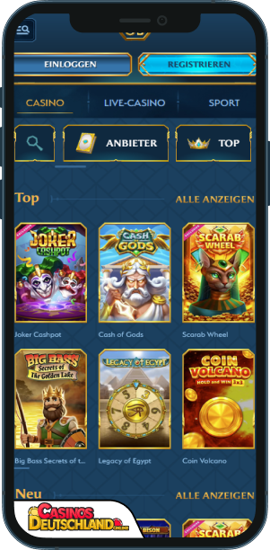 Oceanspin Casino Mobile app