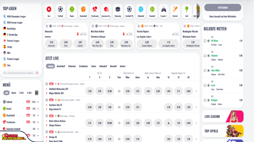 OhMySpins Casino Sport