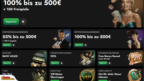 OscarSpin Casino bonus