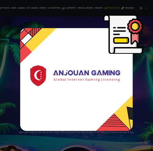 Palmslots Casino Lizenz