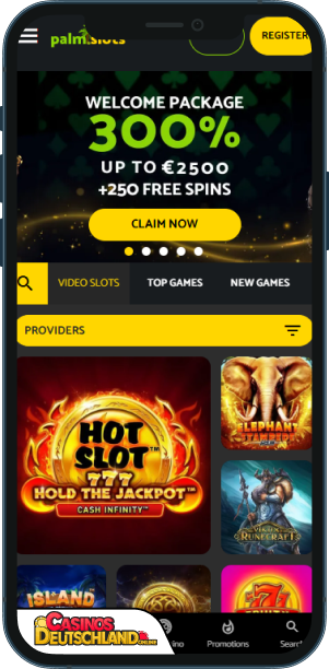 Palmslots Casino Mobile app