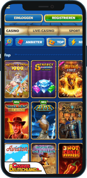 Pandido Casino Mobile app