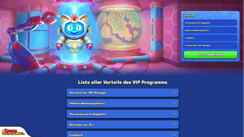 Pistolo Casino vip program