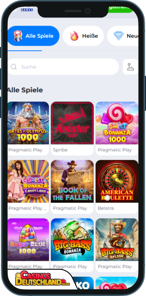 PlanGames Casino Mobile app