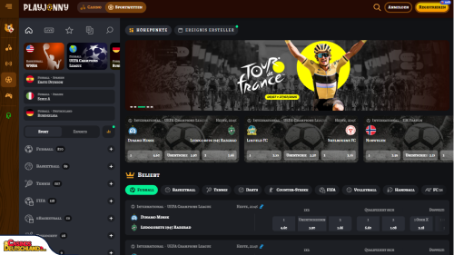 Playjonny Casino Sport
