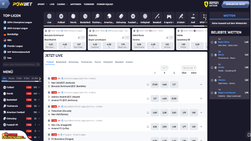PowBet Casino Sport