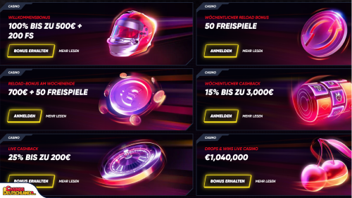 QuickWin Casino bonus