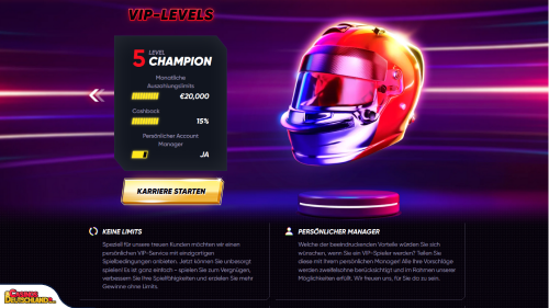 QuickWin Casino vip program