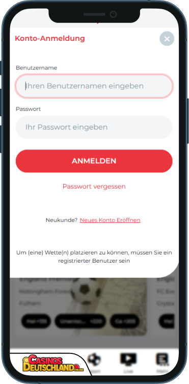 RealSpin Casino Anmeldung