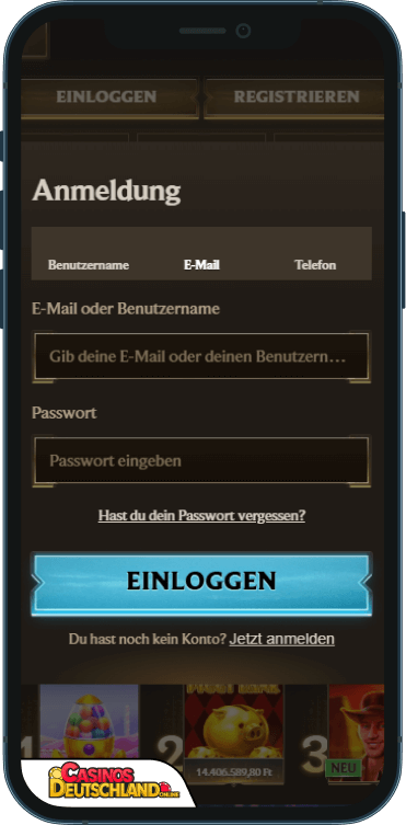 Realz Casino Anmeldung