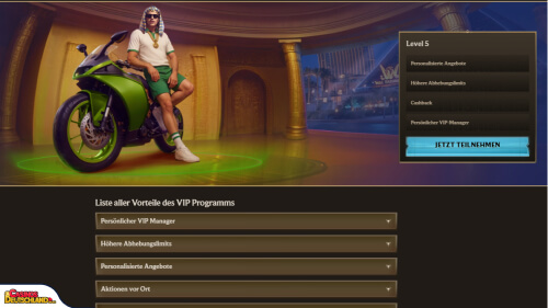 Realz Casino Vip program