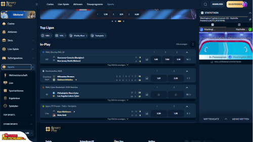 Revery Casino Sport