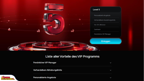 Revolution Casino vip program