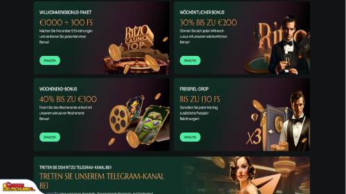 Ritzo Casino Bonus