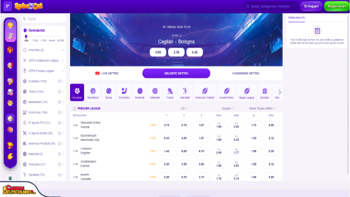 Robocat Casino Sport