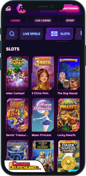 RobyCasino Casino Mobile app