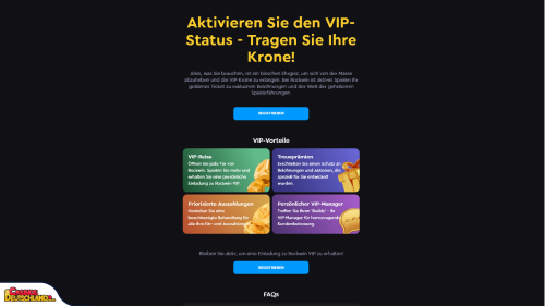 RockWin Casino vip program