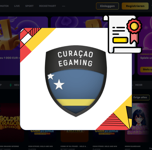 Rocket Play Casino Lizenz