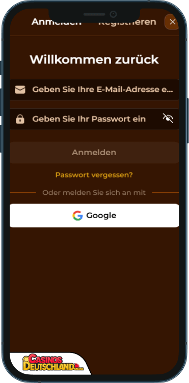 RodeoSlot Casino Anmeldung