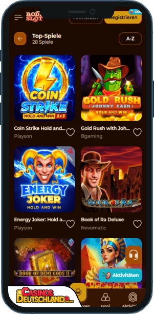 RodeoSlot Casino Mobile app