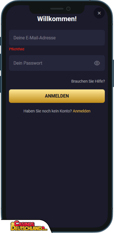 RollXOCasino Anmeldung